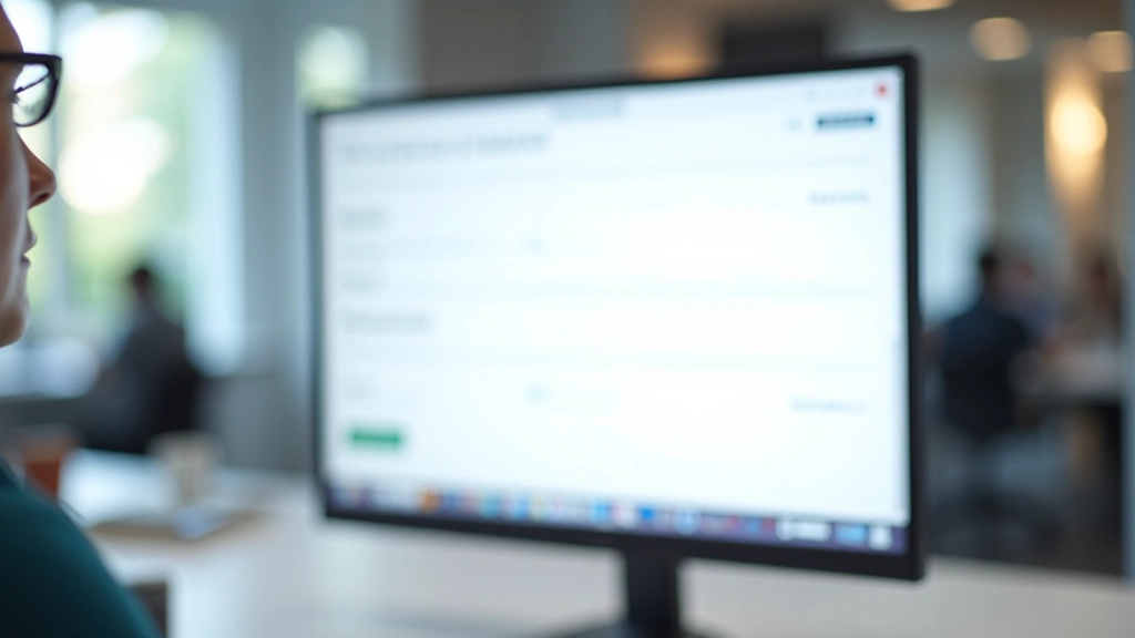 Formular mit barrierefreiem Design: Klare Labels, hoher Kontrast, großer Text, Screen Reader Unterstützung