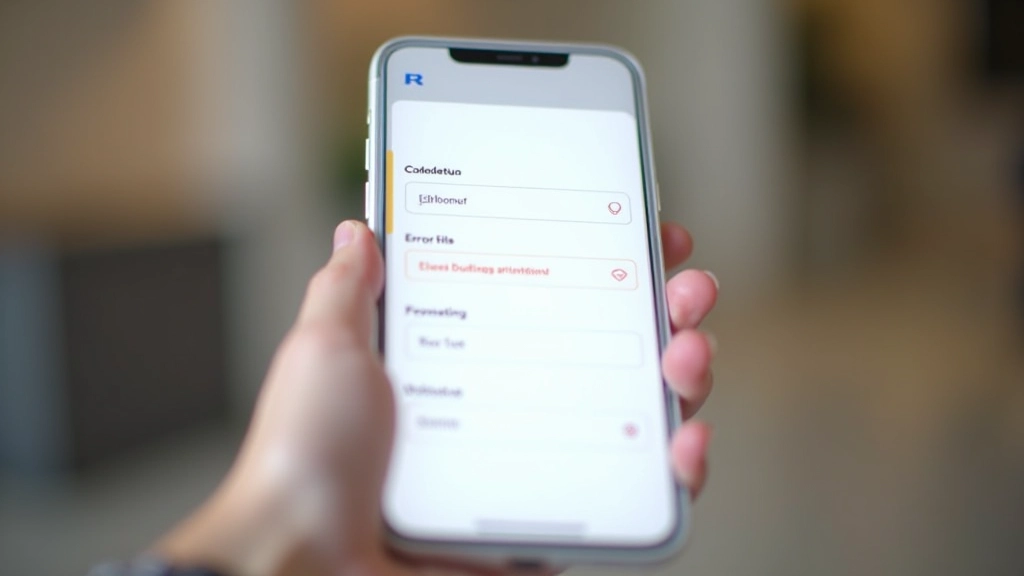 Mobile Registrierungsformular mit Validierung