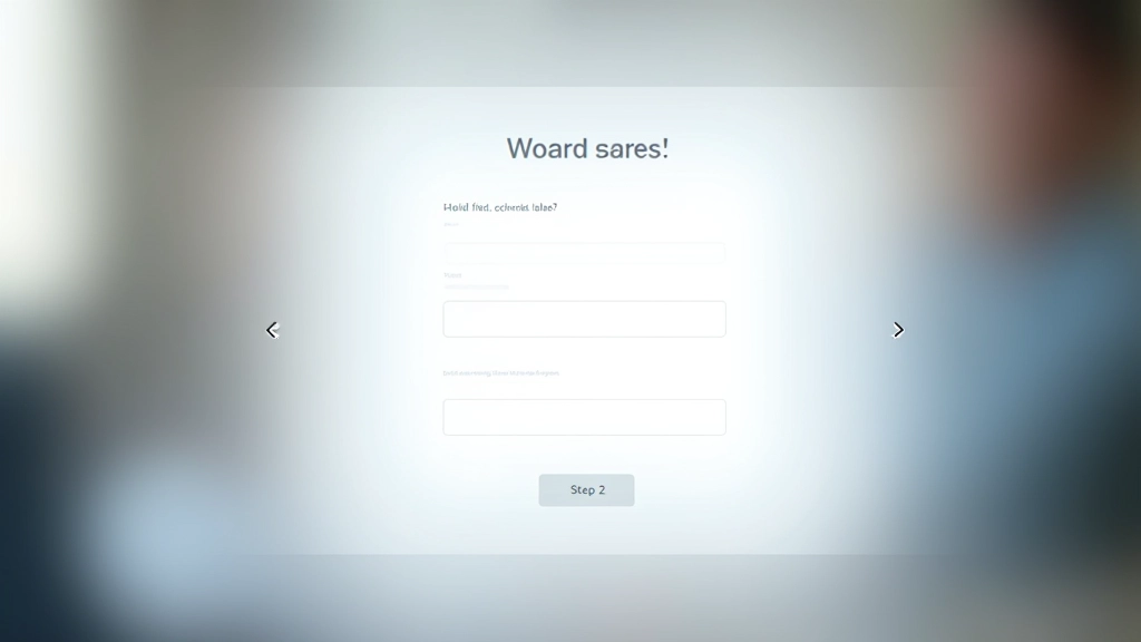 Progress-Indikator mit vier Schritten und visueller Markierung des aktuellen Fortschritts im Formular