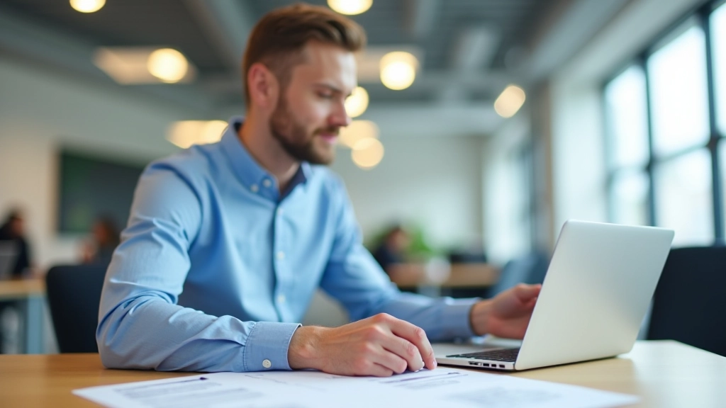 Designer arbeitet an modernem Formular-Interface mit Wireframes und Design-Tools